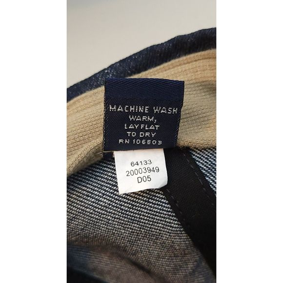 Duluth Trading Company Men's M/L Blue Denim‎ Cap Pre-Owned - Picture 10 of 10